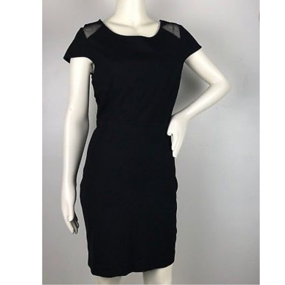 BB Dakota Black Mesh Dress